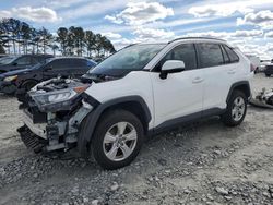 Salvage cars for sale at Loganville, GA auction: 2020 Toyota Rav4 XLE