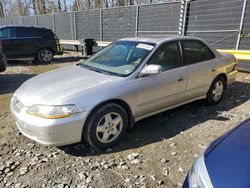 Honda Accord ex salvage cars for sale: 1998 Honda Accord EX