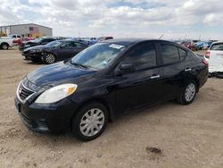 Salvage cars for sale from Copart Amarillo, TX: 2013 Nissan Versa S