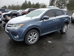 Salvage cars for sale at Denver, CO auction: 2014 Toyota Rav4 Limited