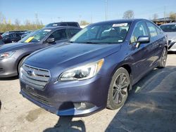 Salvage cars for sale at Cahokia Heights, IL auction: 2015 Subaru Legacy 2.5I Limited