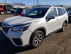 Salvage cars for sale at New Britain, CT auction: 2019 Subaru Forester Premium