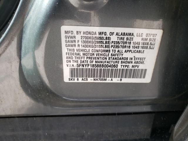 2008 Honda Pilot EXL