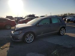 Volkswagen Golf salvage cars for sale: 2015 Volkswagen Golf TDI