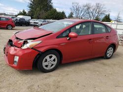 Salvage cars for sale from Copart Finksburg, MD: 2011 Toyota Prius