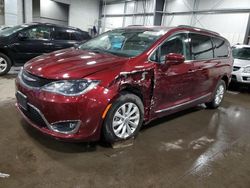 Salvage cars for sale at Ham Lake, MN auction: 2017 Chrysler Pacifica Touring L