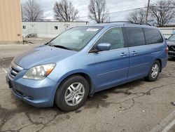 Honda salvage cars for sale: 2007 Honda Odyssey EXL