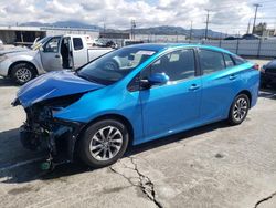 Salvage cars for sale at Sun Valley, CA auction: 2019 Toyota Prius