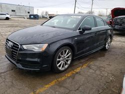 Salvage cars for sale at Chicago Heights, IL auction: 2016 Audi A3 Premium Plus S-Line