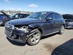 Salvage cars for sale at Pennsburg, PA auction: 2018 Audi Q5 Premium Plus