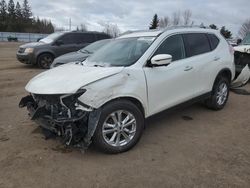 Salvage cars for sale from Copart Bowmanville, ON: 2016 Nissan Rogue S