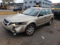 Salvage cars for sale from Copart Albuquerque, NM: 2008 Subaru Outback 2.5I