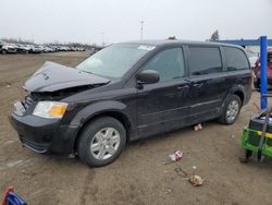 Salvage cars for sale at Woodhaven, MI auction: 2010 Dodge Grand Caravan SE