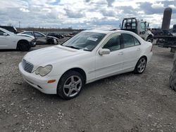 Mercedes-Benz C 240 salvage cars for sale: 2002 Mercedes-Benz C 240