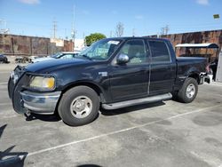 Salvage cars for sale from Copart Wilmington, CA: 2002 Ford F150 Supercrew