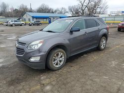 Salvage cars for sale at Wichita, KS auction: 2017 Chevrolet Equinox LT