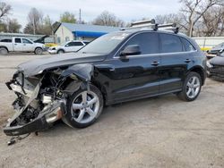 Salvage cars for sale at Wichita, KS auction: 2017 Audi Q5 Premium Plus