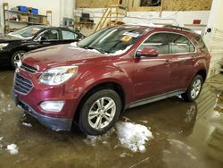 Salvage cars for sale from Copart Ham Lake, MN: 2016 Chevrolet Equinox LT