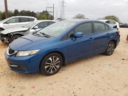 Salvage cars for sale from Copart China Grove, NC: 2013 Honda Civic EX