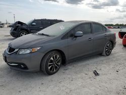 Salvage cars for sale from Copart Arcadia, FL: 2013 Honda Civic EXL