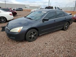 Vehiculos salvage en venta de Copart Phoenix, AZ: 2007 Honda Accord LX