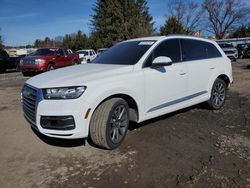 Salvage cars for sale from Copart Finksburg, MD: 2019 Audi Q7 Premium Plus