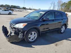 Salvage cars for sale at Dunn, NC auction: 2010 Honda CR-V EXL