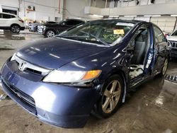 Salvage cars for sale at Littleton, CO auction: 2008 Honda Civic EX