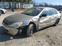 Salvage cars for sale from Copart Knightdale, NC: 2003 Honda Accord LX