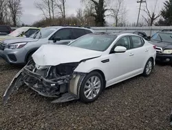 Salvage cars for sale from Copart Portland, OR: 2015 KIA Optima EX