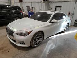 Salvage cars for sale at Milwaukee, WI auction: 2015 Infiniti Q50 Base