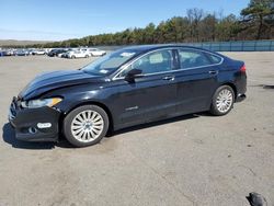Salvage cars for sale at Brookhaven, NY auction: 2016 Ford Fusion SE Hybrid