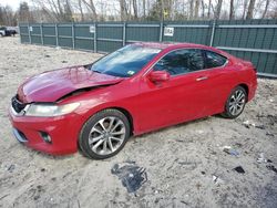 Vehiculos salvage en venta de Copart Candia, NH: 2013 Honda Accord EXL