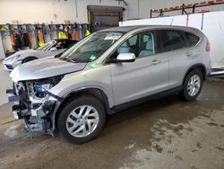 Salvage cars for sale at Candia, NH auction: 2015 Honda CR-V EX