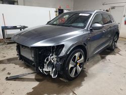 Salvage cars for sale at Elgin, IL auction: 2019 Audi E-TRON Prestige