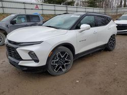 Salvage cars for sale at Davison, MI auction: 2023 Chevrolet Blazer RS