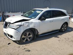 Salvage cars for sale at West Mifflin, PA auction: 2014 Acura MDX