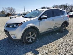 Salvage cars for sale from Copart Mebane, NC: 2015 Toyota Rav4 XLE