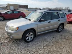 Salvage cars for sale at Kansas City, KS auction: 2006 Subaru Forester 2.5X
