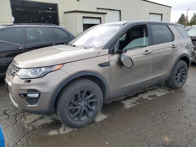 2017 Land Rover Discovery Sport SE