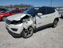 Salvage cars for sale from Copart Lawrenceburg, KY: 2019 Jeep Compass Limited