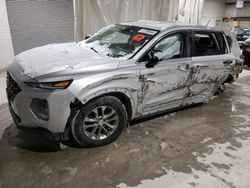 Salvage cars for sale at Leroy, NY auction: 2019 Hyundai Santa FE SE