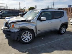 Salvage cars for sale from Copart Wilmington, CA: 2017 Jeep Renegade Latitude