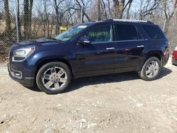 Salvage cars for sale from Copart Cicero, IN: 2017 GMC Acadia Limited SLT-2