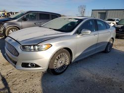 Salvage cars for sale at Kansas City, KS auction: 2013 Ford Fusion Titanium