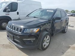 Salvage cars for sale from Copart Grand Prairie, TX: 2019 Jeep Compass Latitude