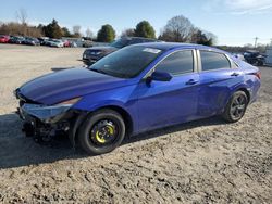 Salvage cars for sale at Mocksville, NC auction: 2023 Hyundai Elantra Blue