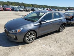 Salvage cars for sale at Harleyville, SC auction: 2019 Hyundai Elantra GT