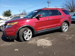 Salvage cars for sale at New Britain, CT auction: 2013 Ford Explorer Limited