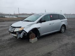 Salvage cars for sale from Copart Ontario Auction, ON: 2011 Honda Odyssey EX
